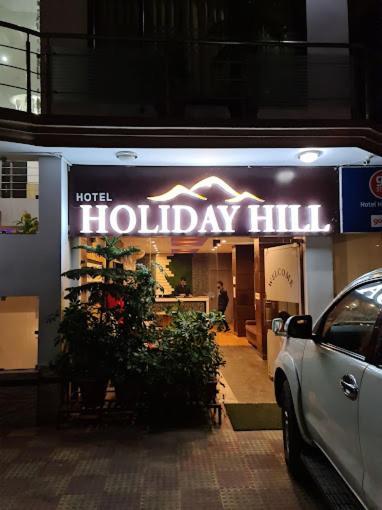 Hotel Holiday Hill, Near Mall Road, Mcleodganj# Parking#Restaurant Dharamszala Kültér fotó