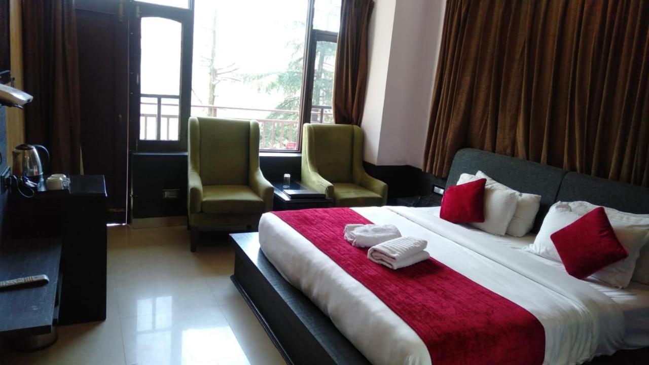 Hotel Holiday Hill, Near Mall Road, Mcleodganj# Parking#Restaurant Dharamszala Kültér fotó